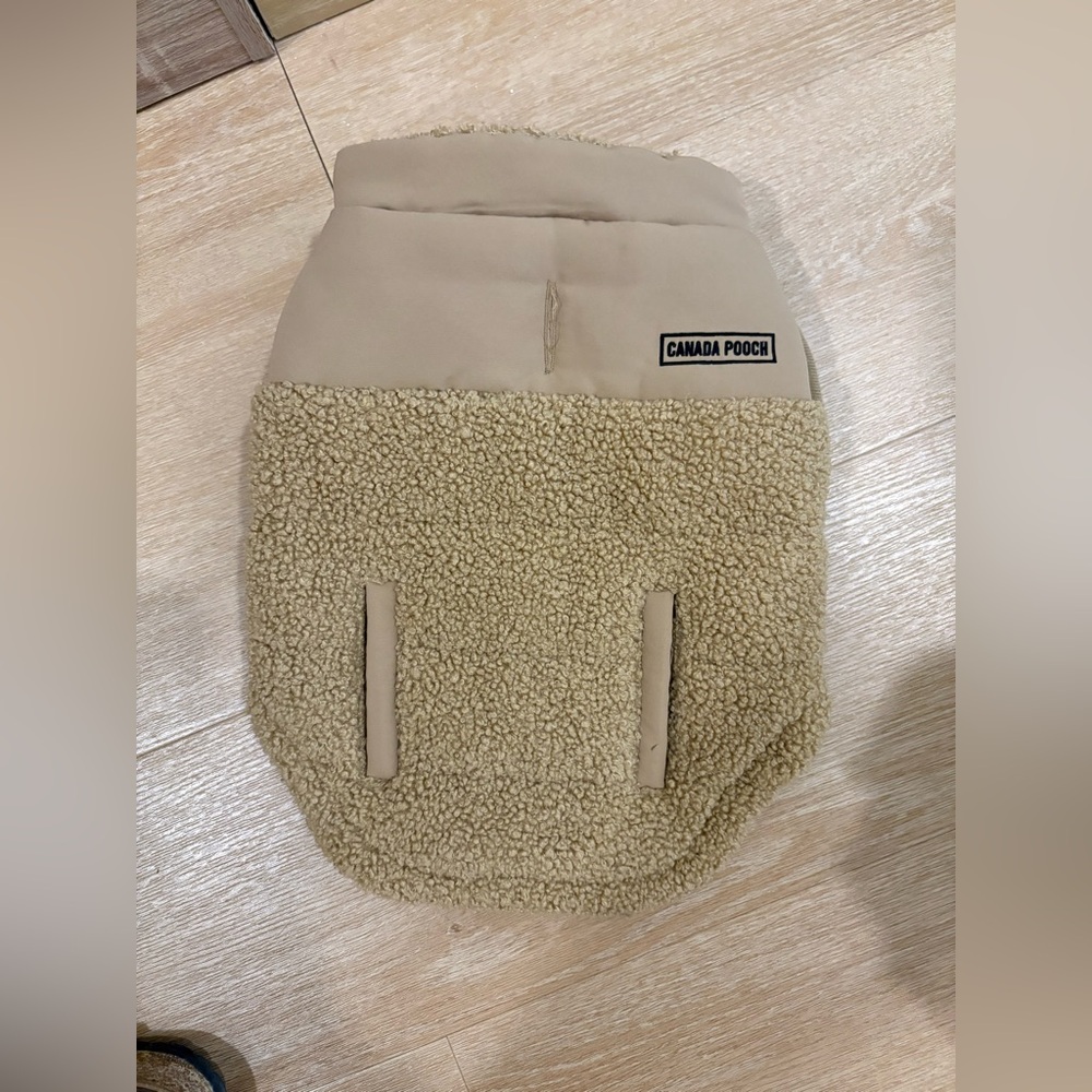 Canada Pooch Tan Dog Jacket